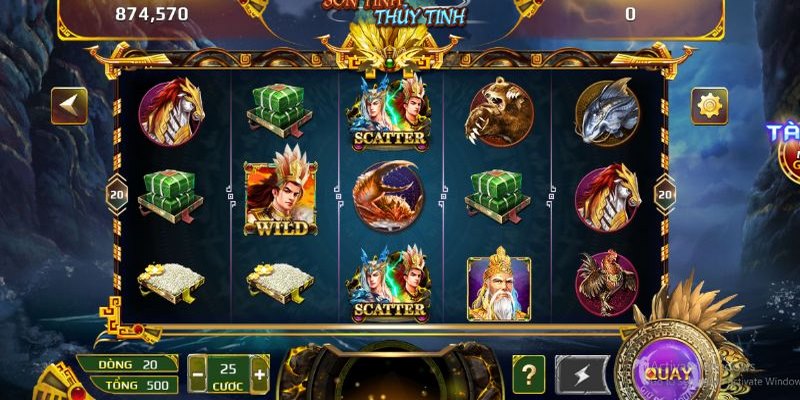 Giao diện game nổ hũ phiên bản 90 chân thực, lạ mắt